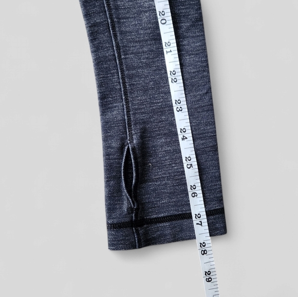 Lululemon Forme Jacket Zip-up Slub Denim Sz 6 - Picture 4 of 11